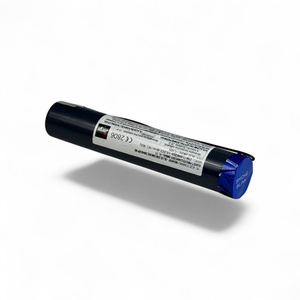 SMOKE MINE CANDLE BLUE WITH BLINK GLITTER 40MM 