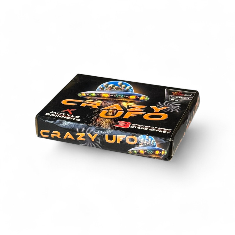 CRAZY UFO MOTYLE 3 SZTUKI  PXG211