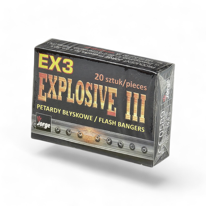 EXPLOSIVE III FIRECRACKERS EX3