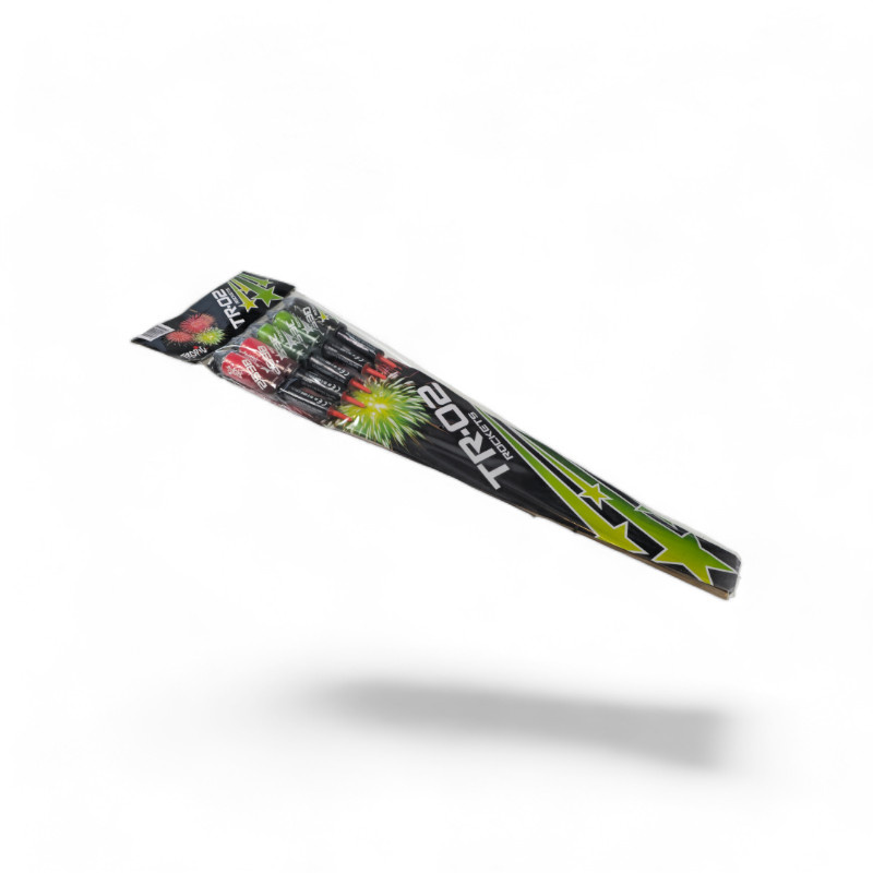 ZESTAW RAKIET TR-02 5 SZTUK