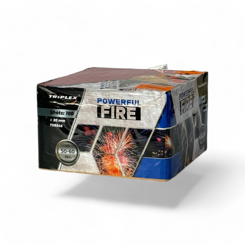 POWERFUL FIRE 100 SHOTS  20MM TXB546