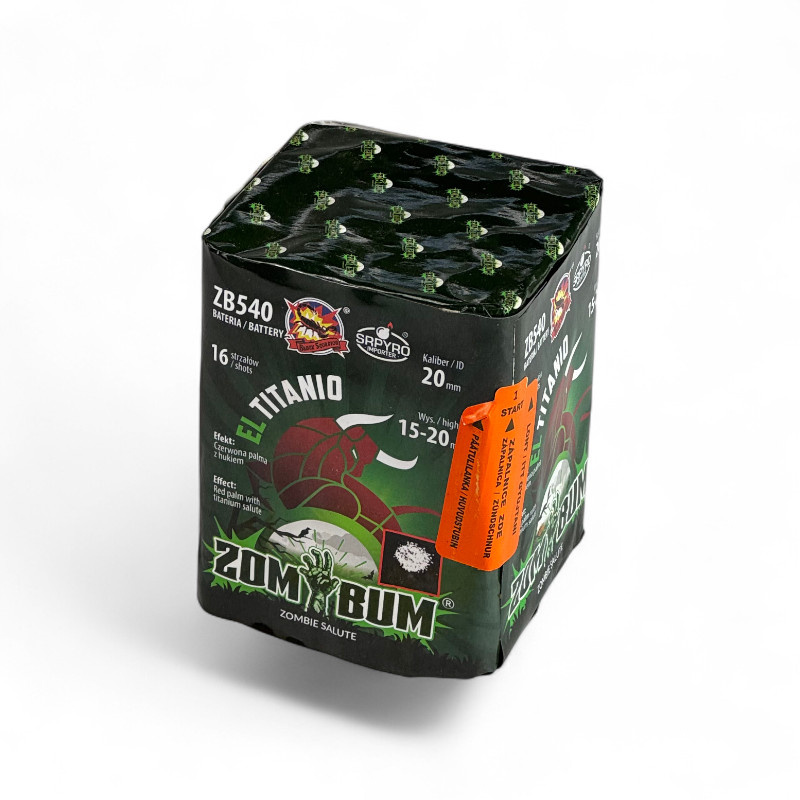 EL TITANIO ZOM BUM 16 16 SHOTS 20MM