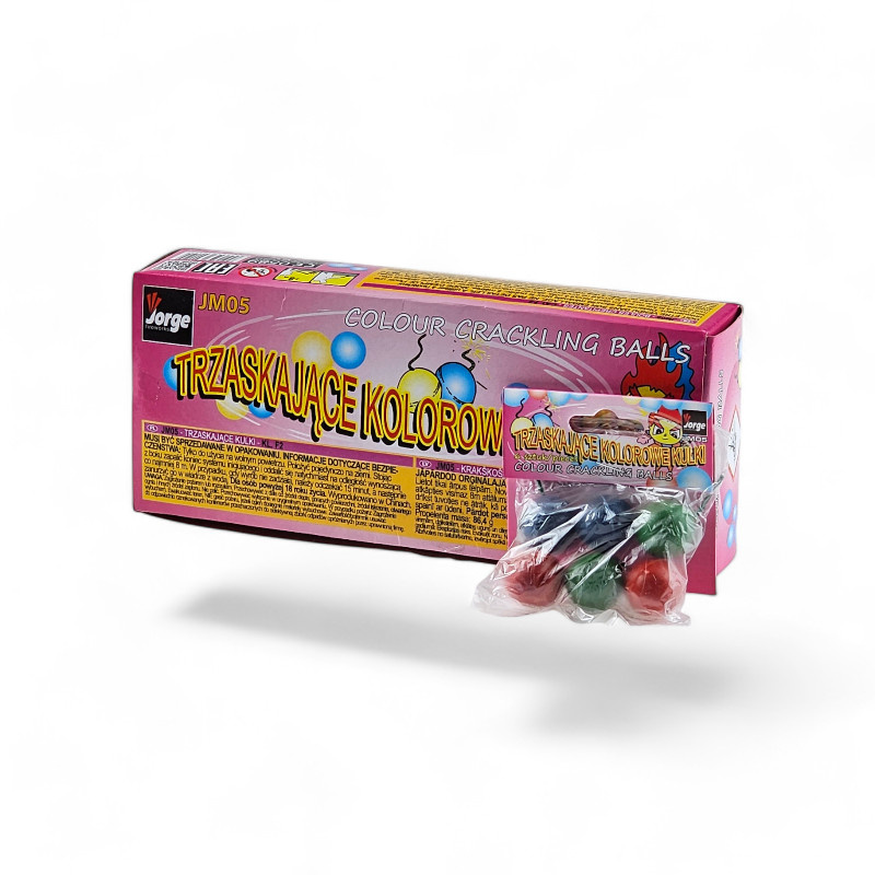 COLORFUL  CRACKLING BALLS JORGE JM05