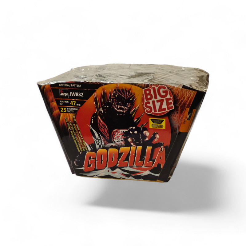 GODZILLA 25 SHOTS  47MM JW832
