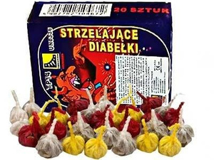 STRZELAJĄCE DIABEŁKI DUŻE OPAKOWANIE 1000 SZTUK TP14 YT1403