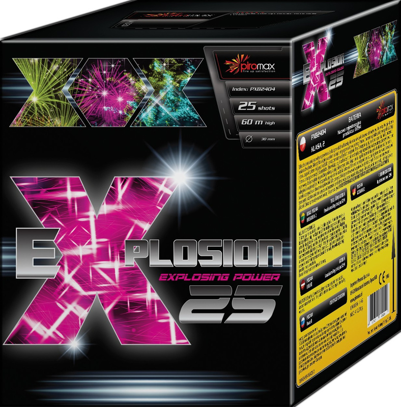 EXPLOSION 25 SHOTS  30MM PXB2404