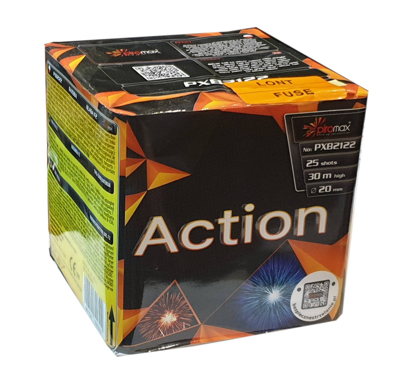 ACTION 25 SHOTS  20MM PXB2122