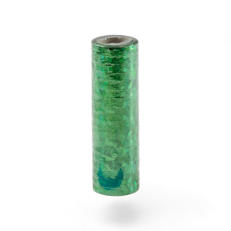 HOLOGRAPFIC SERPENTINES 4M GREEN