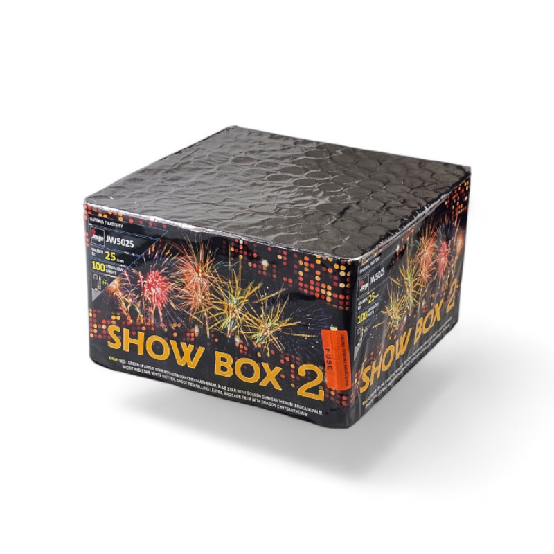 SHOW BOX 2 100 SHOTS  25MM JW5025