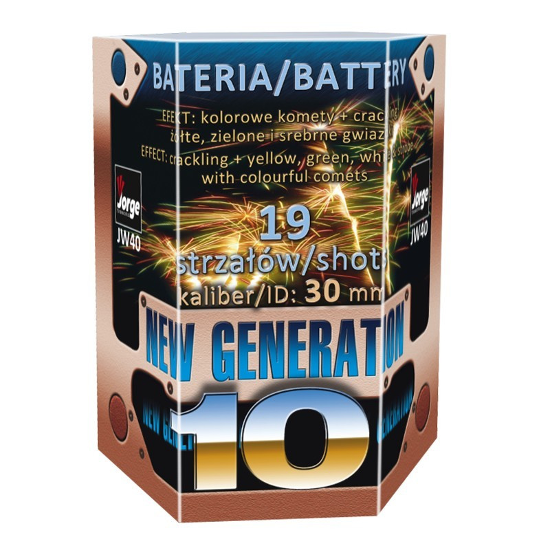 NEW GENERATION 10 19 SHOTS  30MM JW40