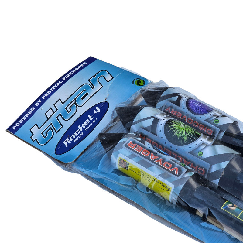 TITAN ROCKETS 3 RAKIETY 60439