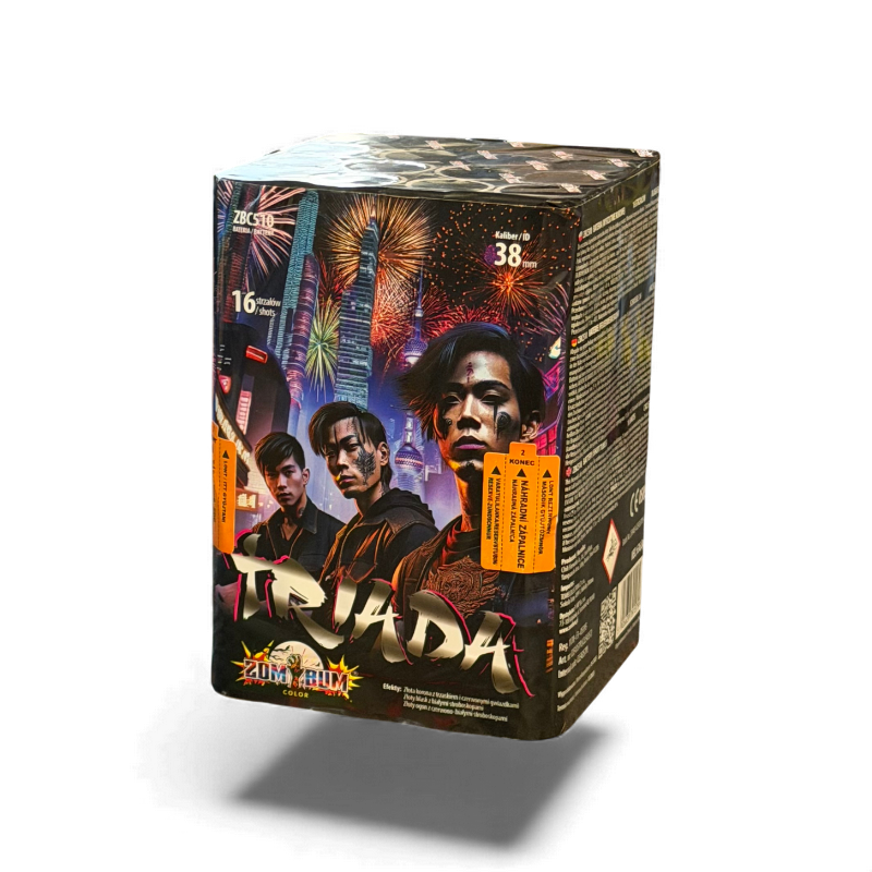 TRIADA 16 STRZAŁÓW 38MM ZBC510