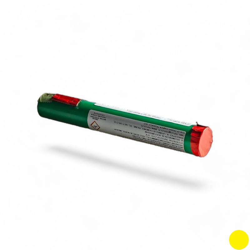 SMOKE MINE   CANDLE  YELLOW MG30 JORGE