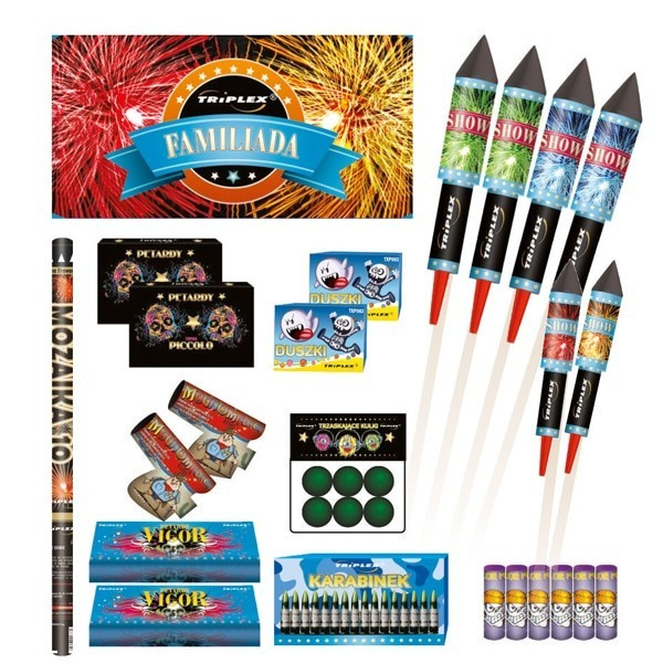 FAMILIADA SET OF FIREWORKS TXR927