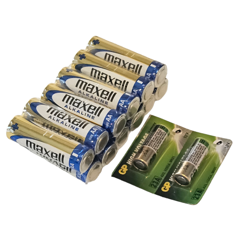 SET OF BATTERY FOR FIREWORKS FIRING SYSTEM 6 CUES  ZB6