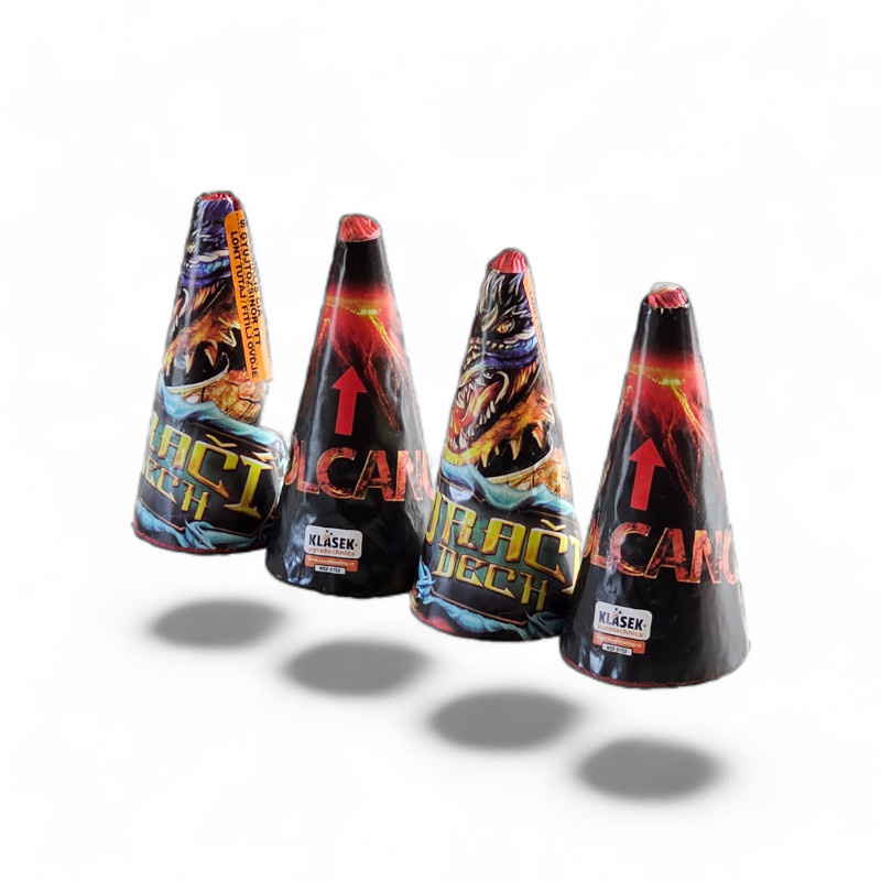 FOUNTAINS VULCANOES DRAGON BREATH 5 PCS F2DD 