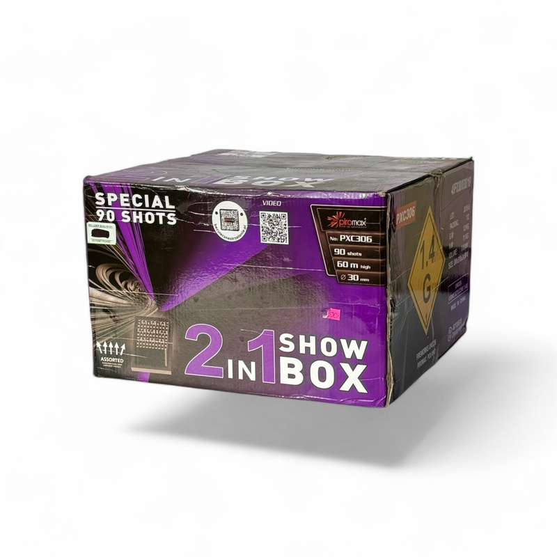 SHOW BOX 2IN1 POKAZ 90 STRZAŁÓW 30MM PXC306