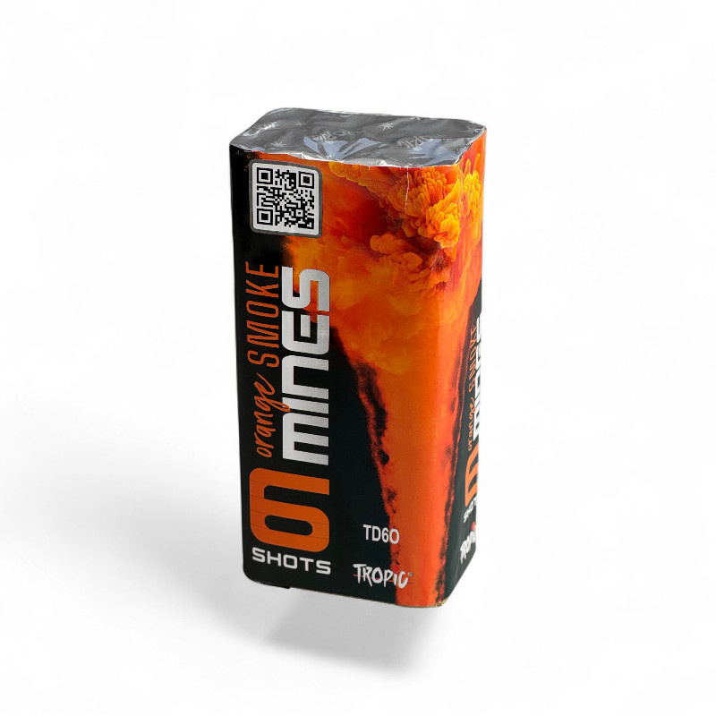 WYRZUTNIA DYMÓW 6 STRZAŁÓW POMARAŃCZOWA TD6O