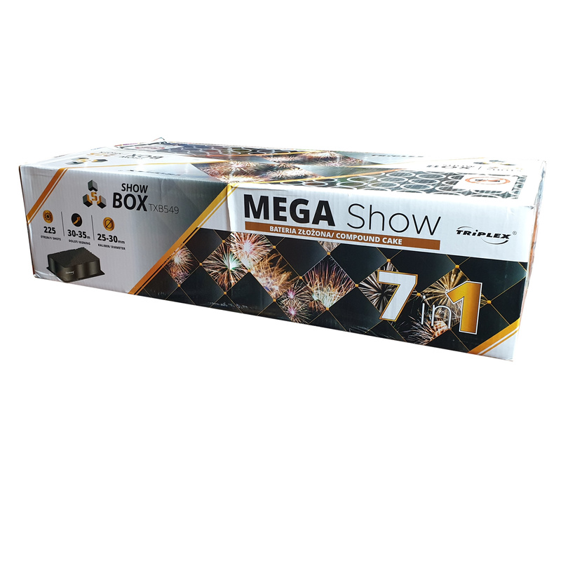 MEGA SHOW 225 SHOTS  MIX TXB549