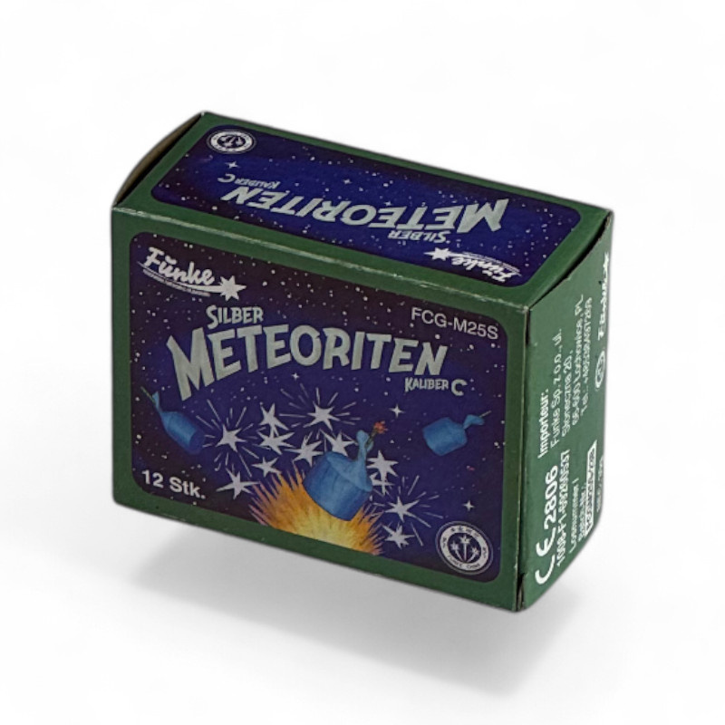 SILBER METEORITEN KALIBER C 12 PCS