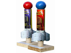 SUPER SHOCK  ROCKETS 2 PCS  345