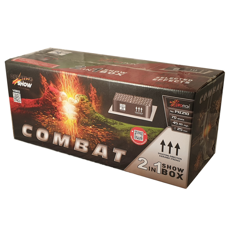 SHOW COMBAT 70 SHOTS  25MM PXC210