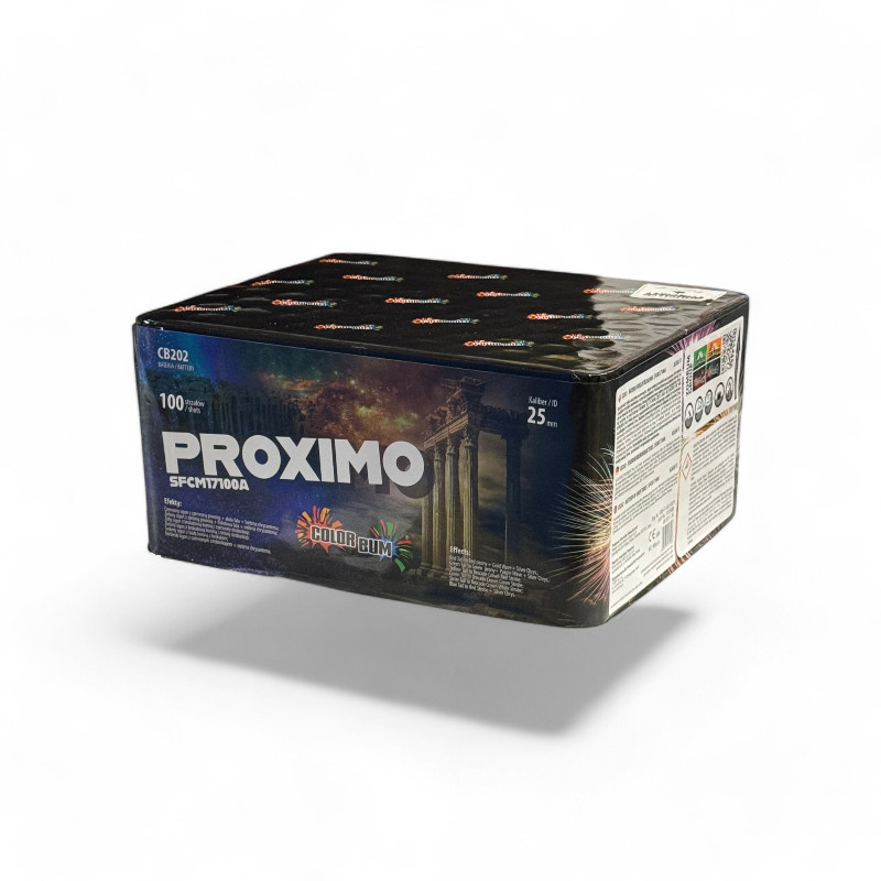 PROXIMO COLOR BUM 100 STRZAŁÓW 25MM CB202