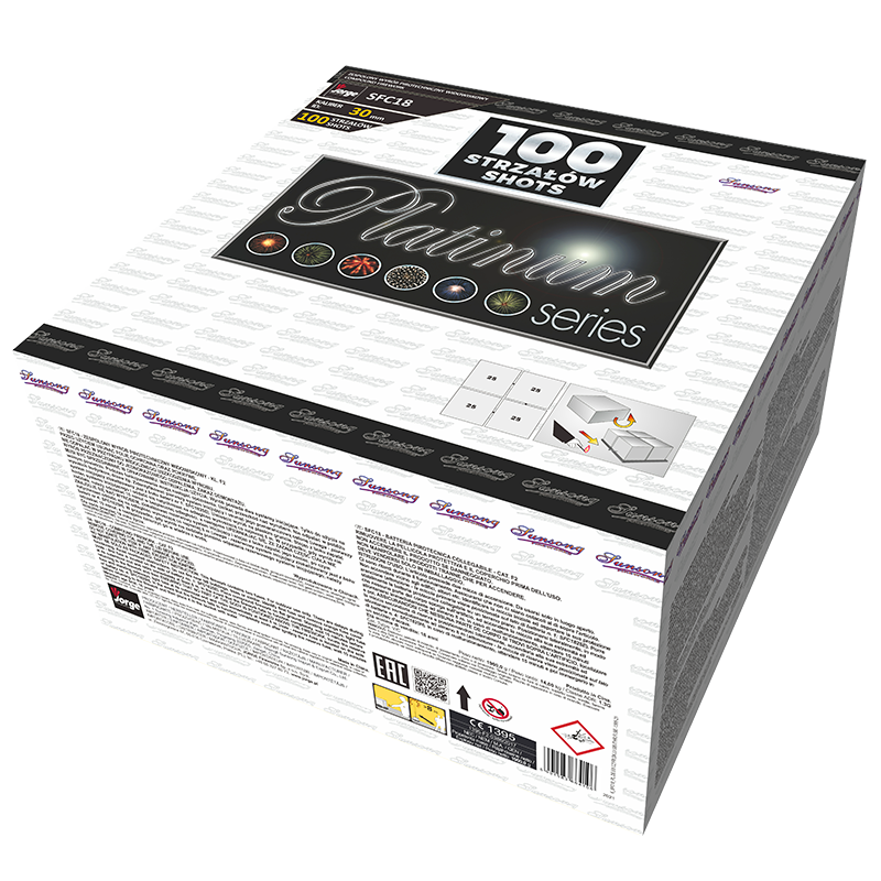 PLATINUM SERIES 100 SHOTS  30MM SFC18