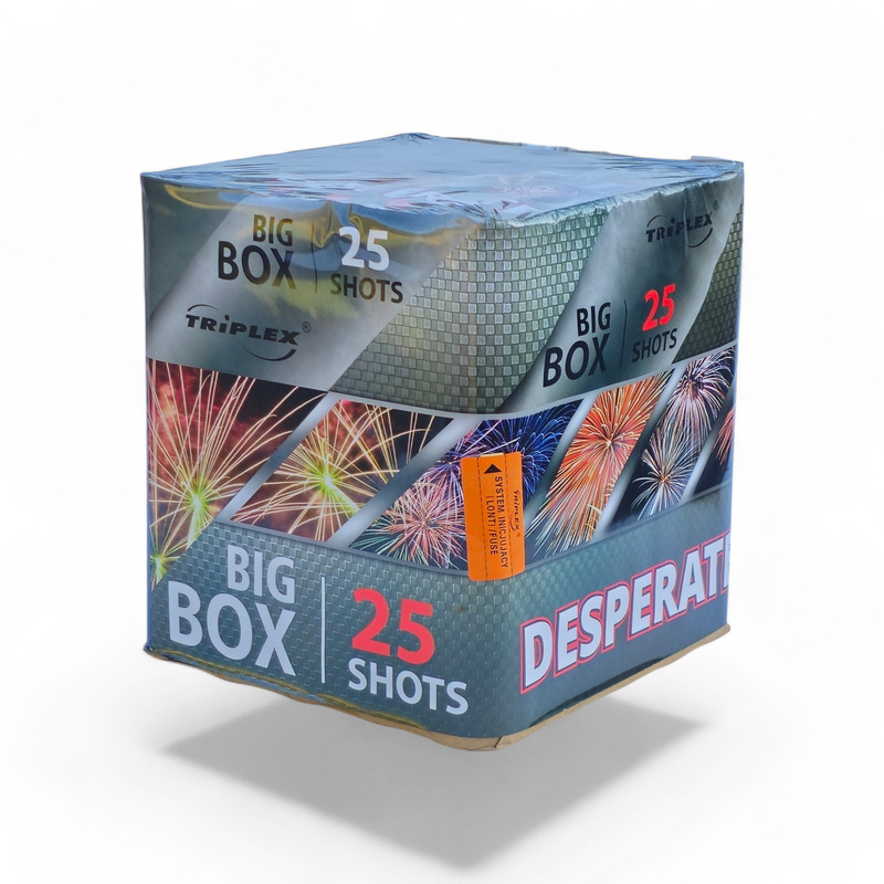 DESPERATE BIG BOX 25 SHOTS  50MM TXB686