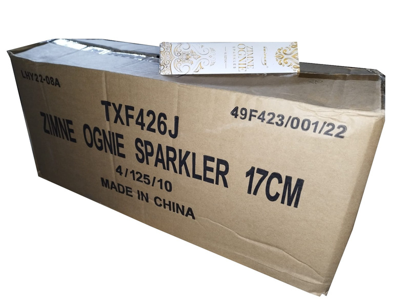 SPARKLES 17CM 300 PACKS 10  PCS  TXF426J TRIPLEX