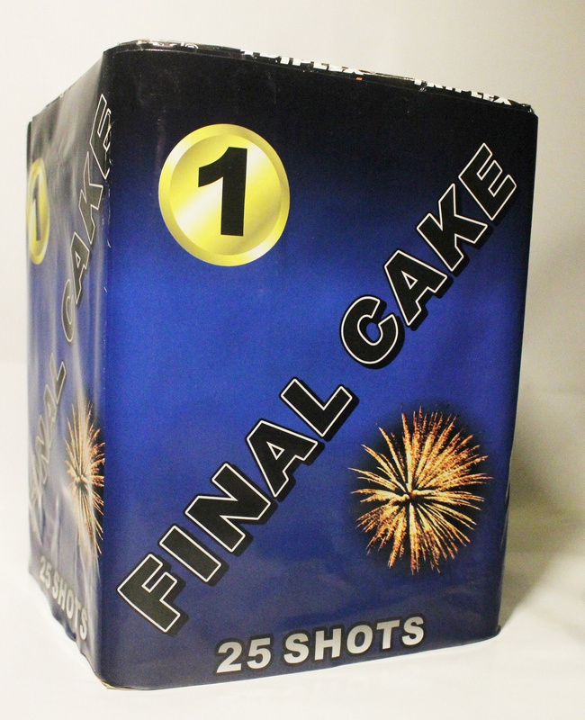 FINAL CAKE 1 25 SHOTS  30MM XB3004