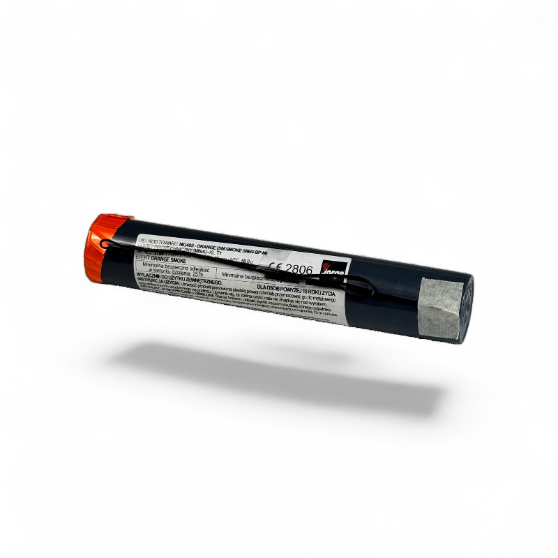 SMOKE MINE CANDLE ORANGE 40MM