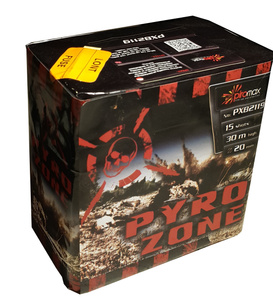 PYRO ZONE 15 SHOTS  20MM PXB2119 