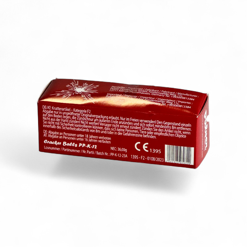 CRACKER BALLS 3 SZTUKI TRZASKAJĄCE KULKI PP-K-12