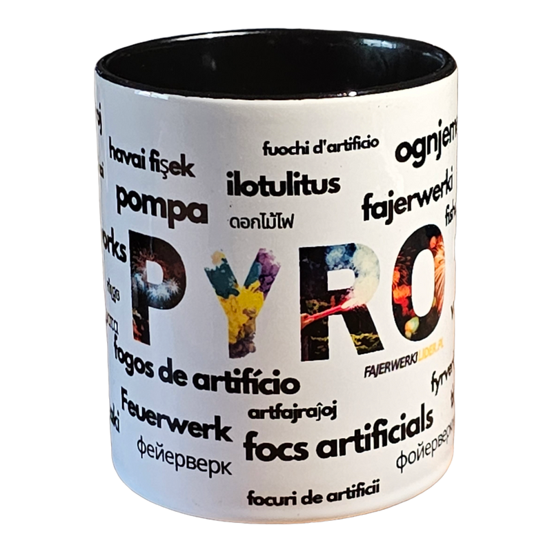 PYRO MUG - KUBEK PRAWDZIWEGO FANA PIROTECHNIKI K1B