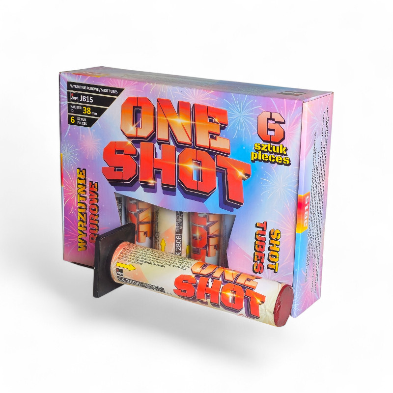 ONE SHOT SINGLE SHOT 6 SZT. 38MM JB15