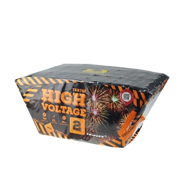 HIGH VOLTAGE 2 100 SHOTS  20MM TXB760