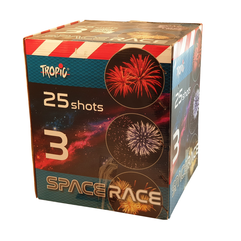 SPACE RACE 3 25 SHOTS  50MM