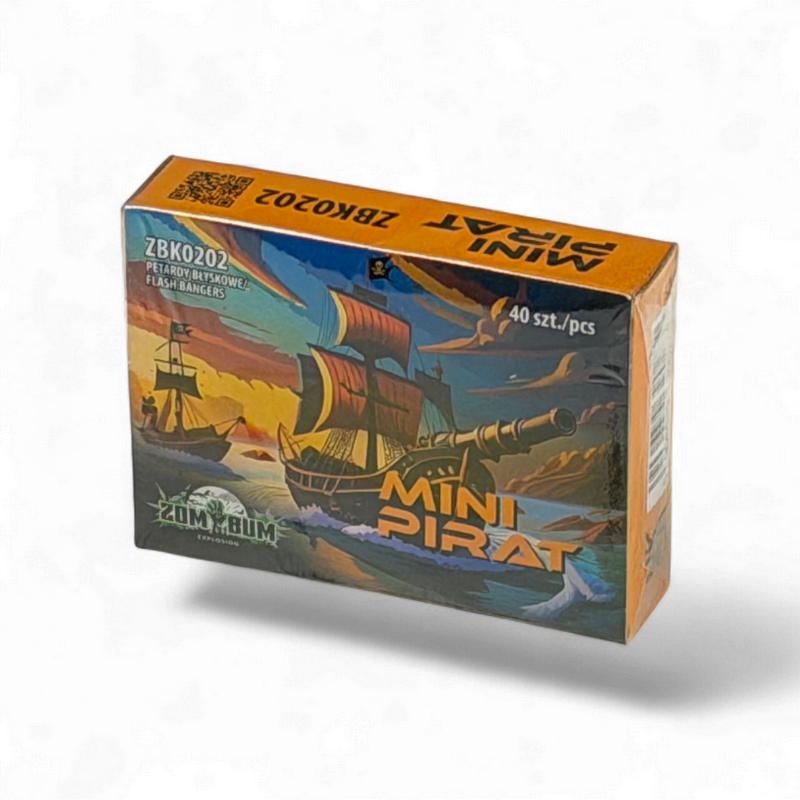 MINI PIRAT PETARDY 40 SZTUK
