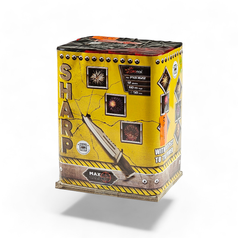 SHARP SUPER CAKE  2” 12 SHOTS  PXB3622