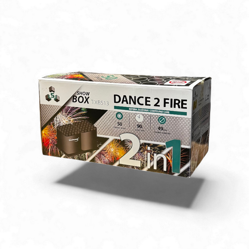 DANCE 2 FIRE 50 STRZAŁÓW 49MM TXB513