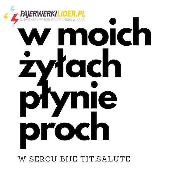 STICKER  "W MOICH ŻYŁACH PŁYNIE PROCH" W5