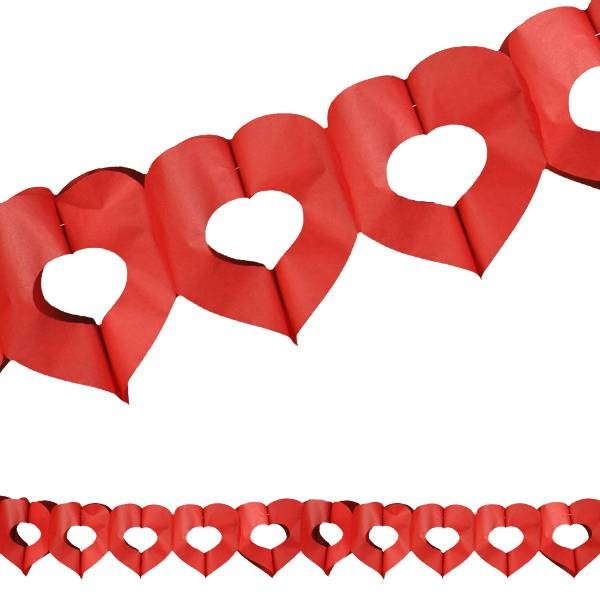 HEART SHAPE GARLAND 405440