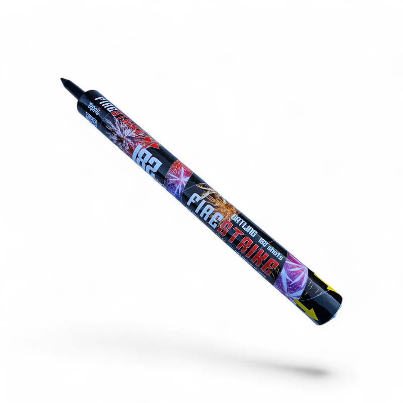 ROMAN CANDLE GATLING FIRE STRIKE 182 SHOTS  13MM TG182