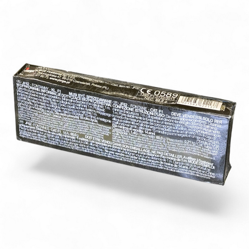 SILVER FLOWER  16sek 16mm  JF02