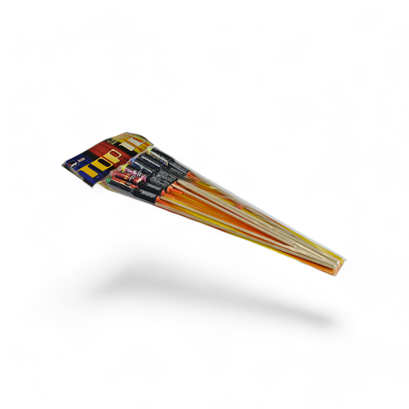 TOP 10 RAKIETY 6 SZTUK  JR10