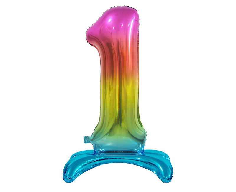 RAINBOW STAND BALLOON NR 1 74CM BC-AST1