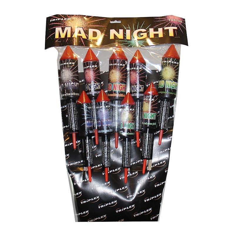 Mad night  txr796 9 rockets