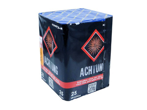 ACHTUNG 25 STRZAŁÓW 30MM P7660