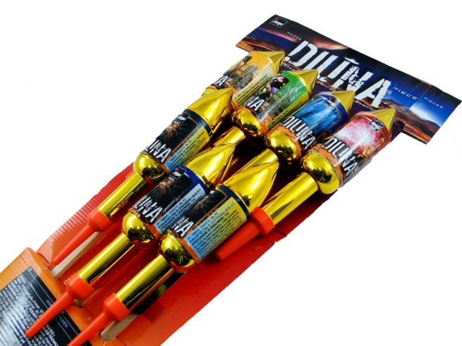 MEGA ROCKETS DIUNA SET OF 7 ROCKETS  RKA03